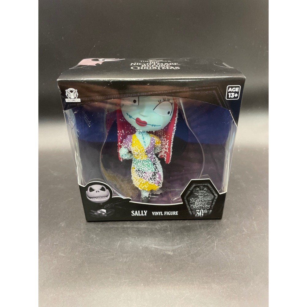 CultureFly Nightmare Before Christmas Sally Vinyl Figure 30th Anniversary